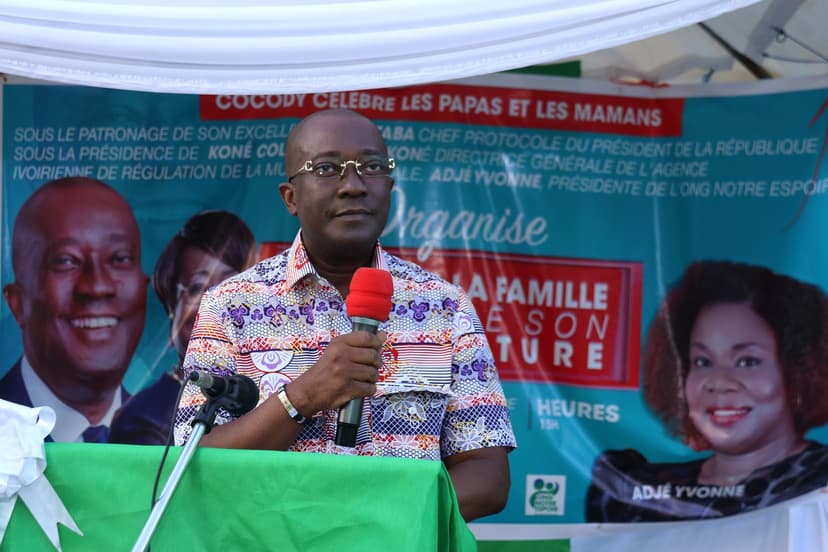 Fête de la famille de l'ONG Notre Espoir à Cocody - Éric Taba : “Je suis l'ami des femmes”