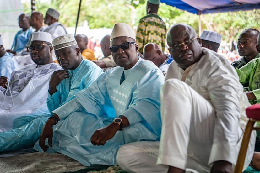 Bouaké - Tabaski 2023 : Amadou Koné offre 200 moutons aux musulmans et prie à la grande mosquée