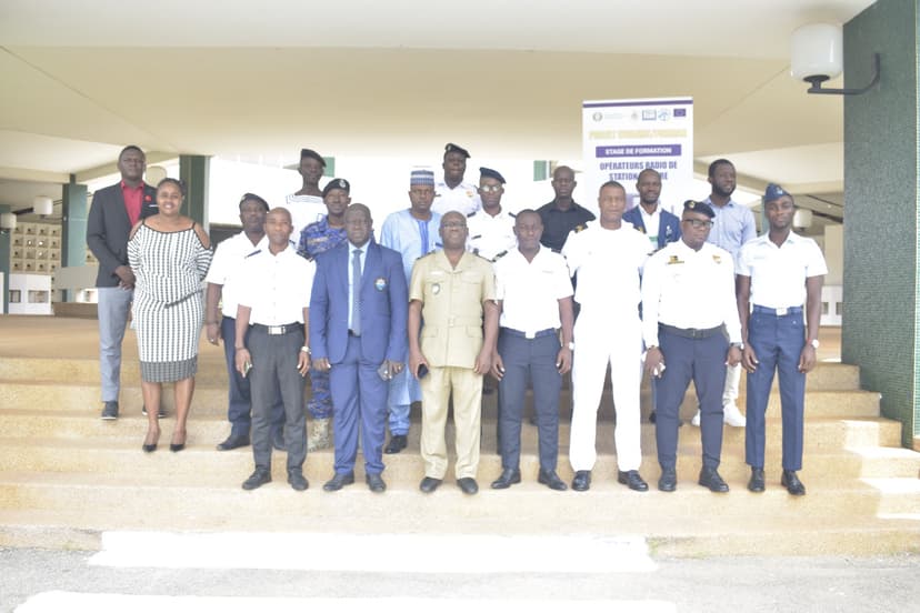 Côte d'Ivoire - ISMI : formation des opérateurs radio de station côtière en soutien à la sécurité maritime