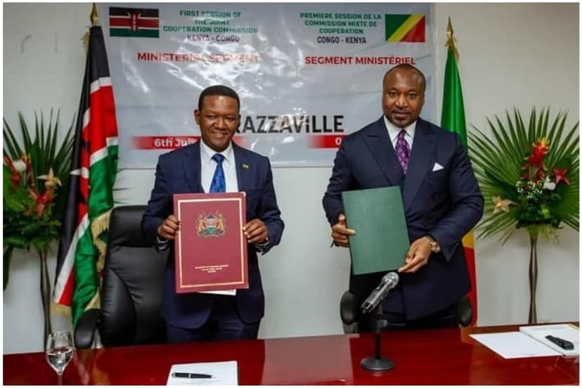 Coopération : Brazzaville et Nairobi resserrent leurs liens