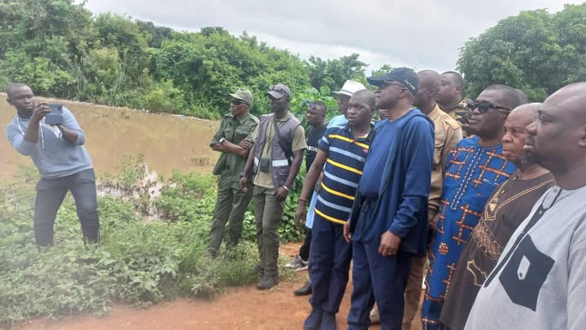 Bouaké - inondations à Koffikro : Amadou Koné solidaire des sinistrés