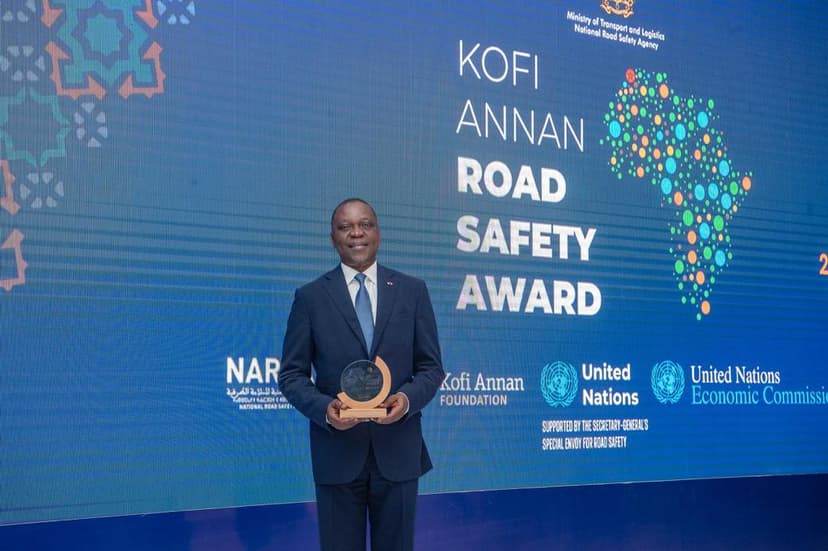 Les Awards de la Sécurité routière : La Côte d'Ivoire distinguée pour la digitalisation de ses services