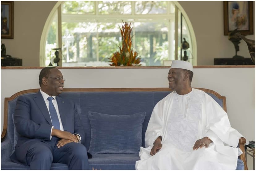En visite de travail en Côte d’Ivoire : Macky Sall évoque une métamorphose d'Abidjan