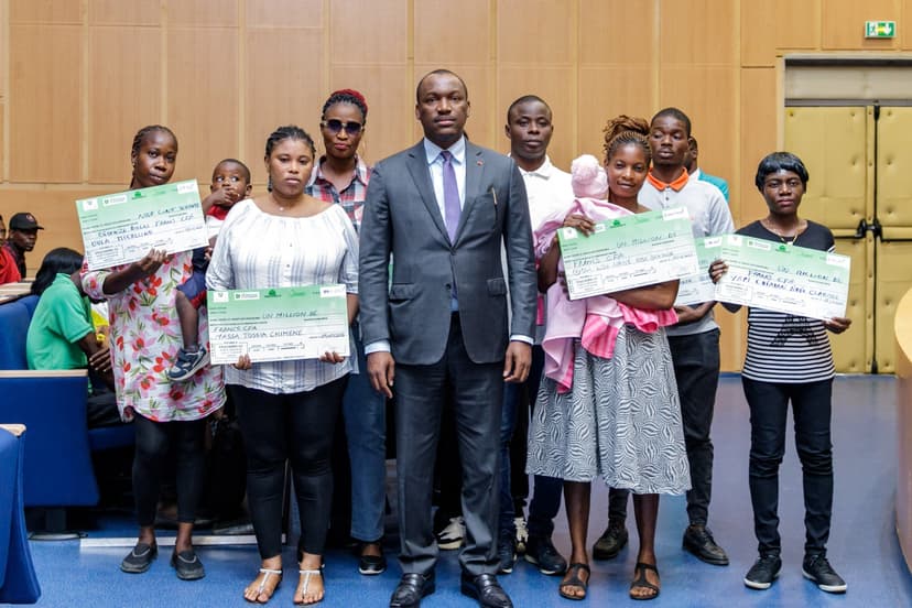 Après leur retour en Côte d'Ivoire : 143,8 millions de FCFA distribués à 150 migrants pour réaliser leurs projets