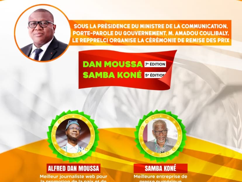 Côte d'Ivoire - presse numérique : les nominés des prix Alfred Dan Moussa, Samba Koné et IPS-CGRAE dévoilés