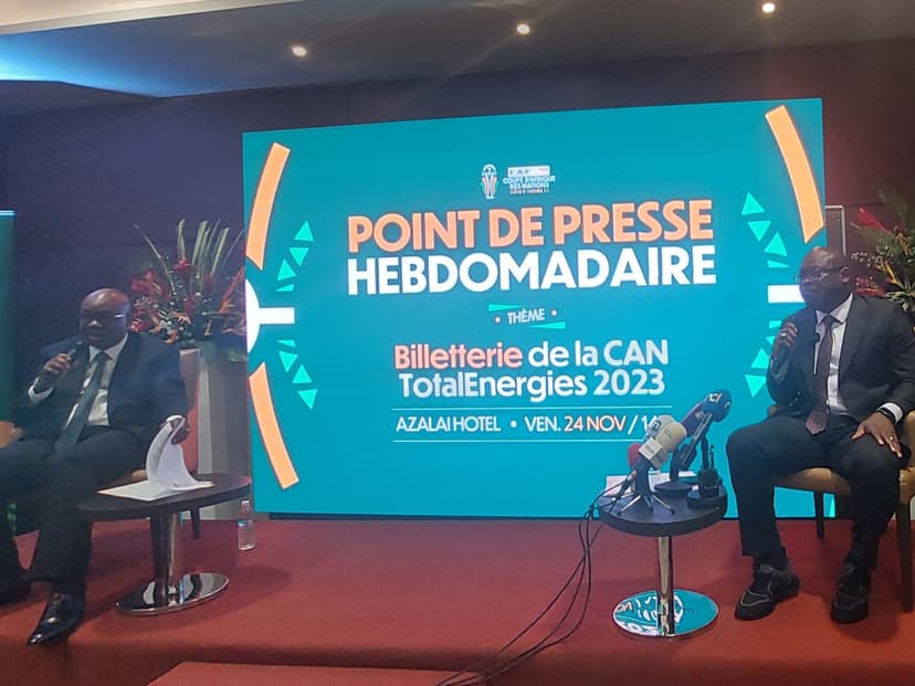CAN 2023 : ce qu’il faut savoir sur les billets physiques en vente à partir du 13 décembre 2023 (Idriss Diallo, Janvier Kouakou)
