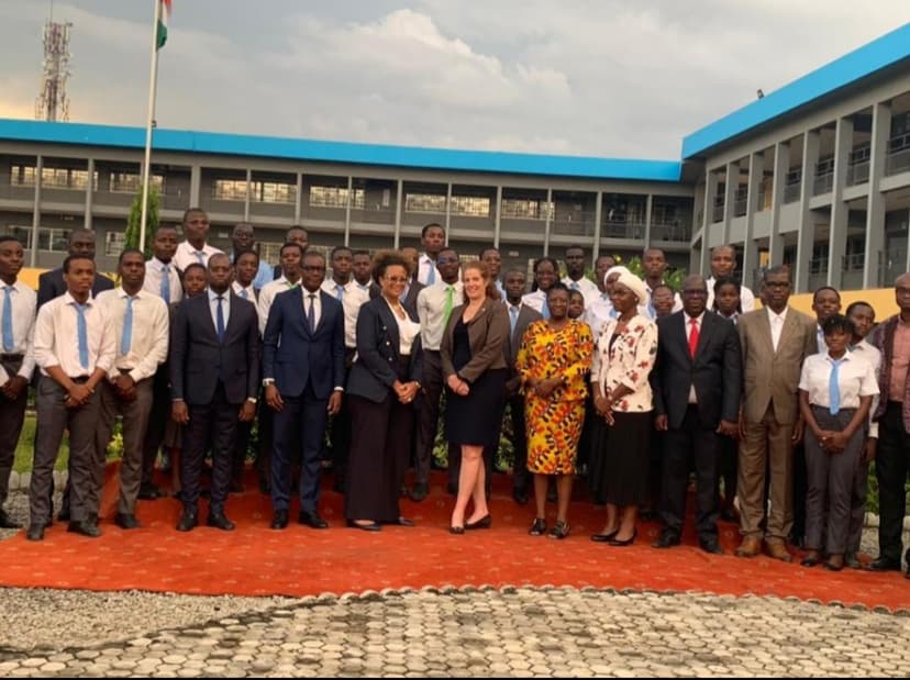 Cybersécurité et numérique : Le message de Jennifer Bachus à des étudiants ivoiriens