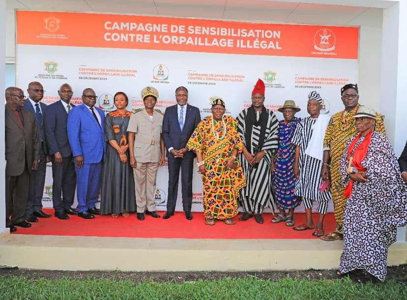 Côte d’Ivoire : l’orpaillage illégal fait perdre plus de 3000 milliards Fcfa à l’État