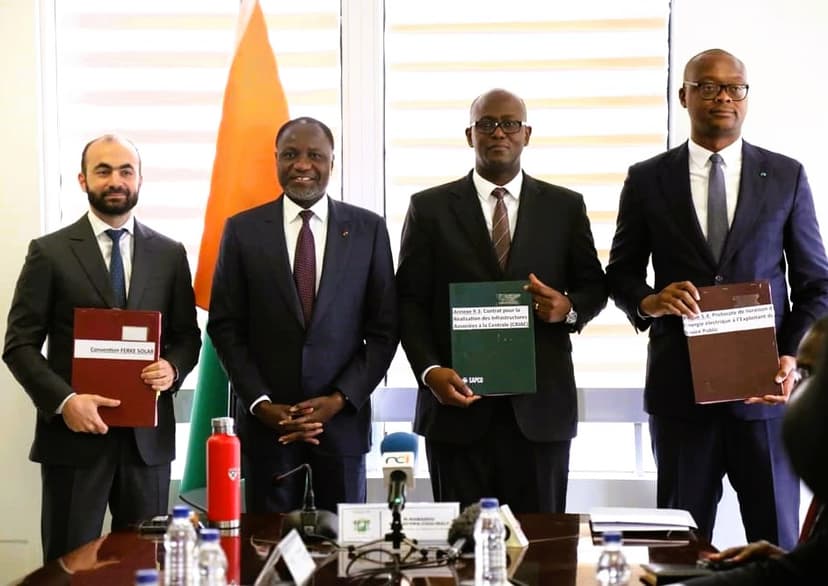 Énergies renouvelables en Côte d'Ivoire : PFO va construire une centrale solaire à Ferké