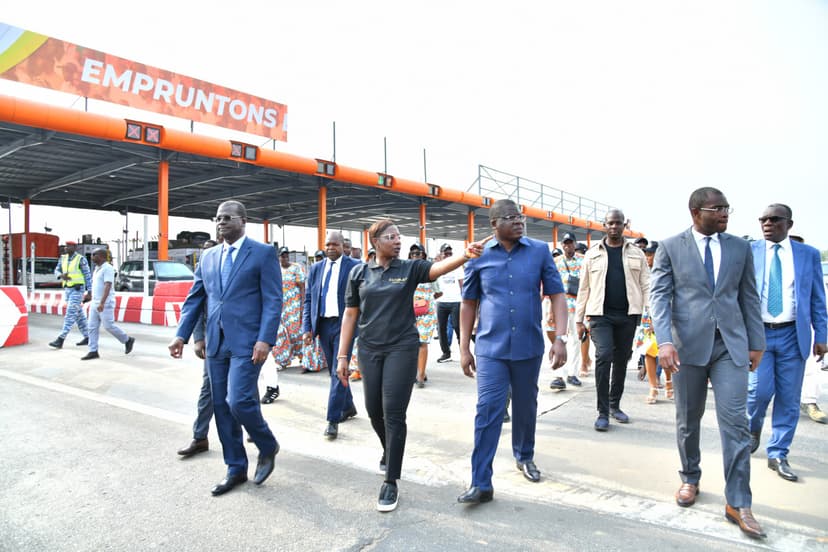 Extension du péage d'Attinguié - Amedé Kouakou : "L'argent du péage sert à quelque chose"