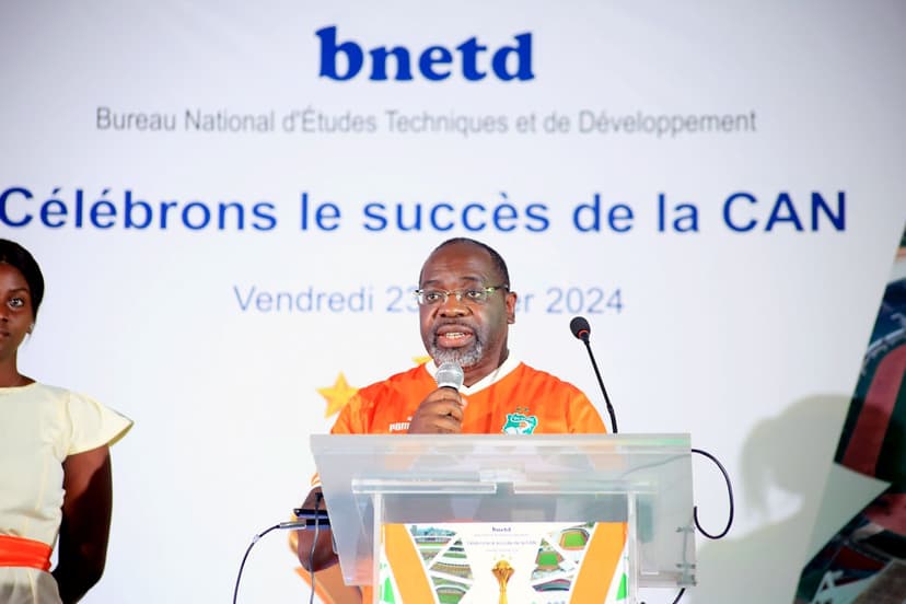 Côte d'Ivoire : le Bnetd célèbre le succès de la CAN 2023 et rend hommage à tous les acteurs de la victoire