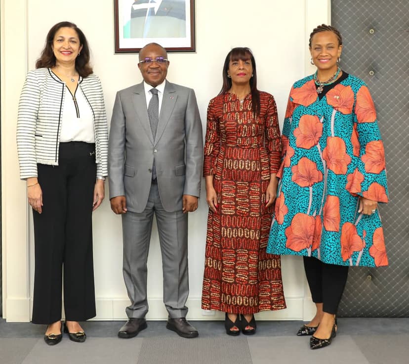 Accès à la justice et modernisation : Sansan Kambilé signe un document avec le Pnud