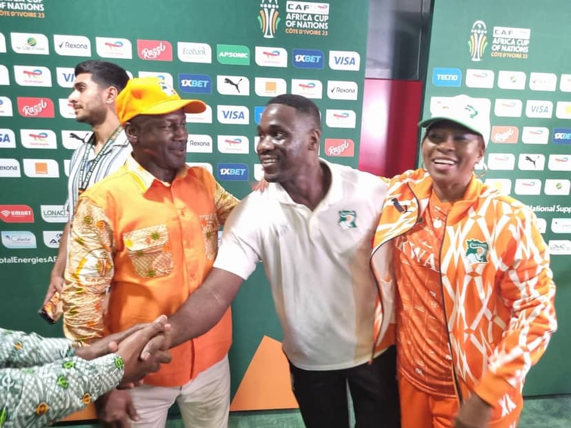 CAN 2023 : le président de l'Assemblée nationale félicite Emerse Faé et ses joueurs