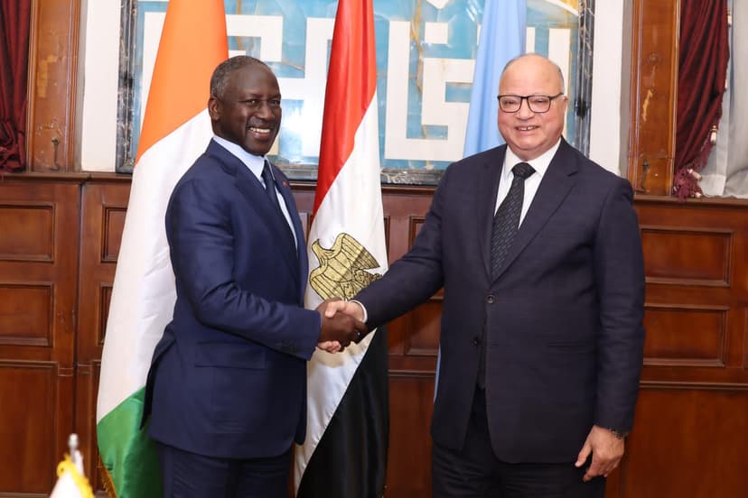 Coopération parlementaire : Adama Bictogo en visite officielle d'amitié et de travail au Caire