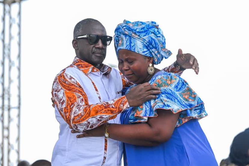 Yopougon, le maire Adama Bictogo aux familles déguerpies à Gesco : « Ce n'est qu'une épreuve. Et nous allons la surmonter »