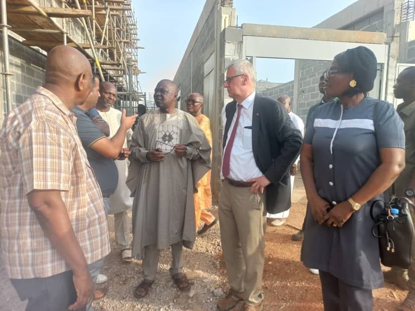 Bouaké : le maire Amadou Koné présente les grands projets à l'ambassadeur d’Allemagne