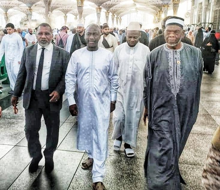 Ramadan 2024 : Adama Bictogo à La Mecque pour accomplir la Oumra
