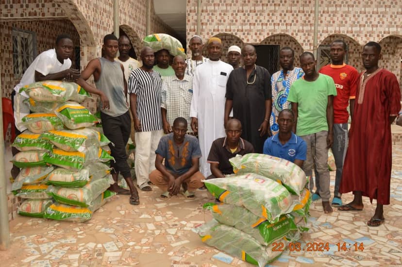 Ramadan 2024 : Bamba Moussa fait des dons à 800 fidèles musulmans