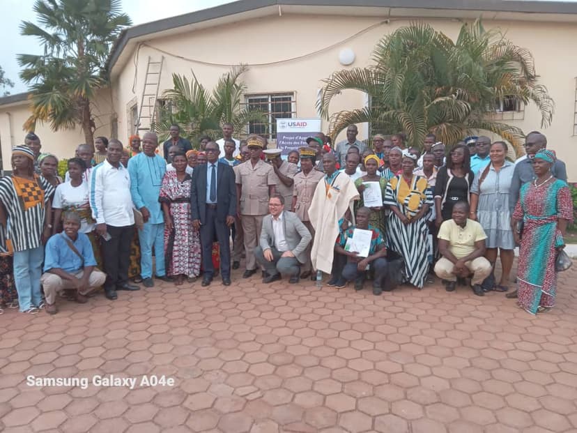 Cavally : L'ONG Cahd sensibilise sur le droit foncier de la femme