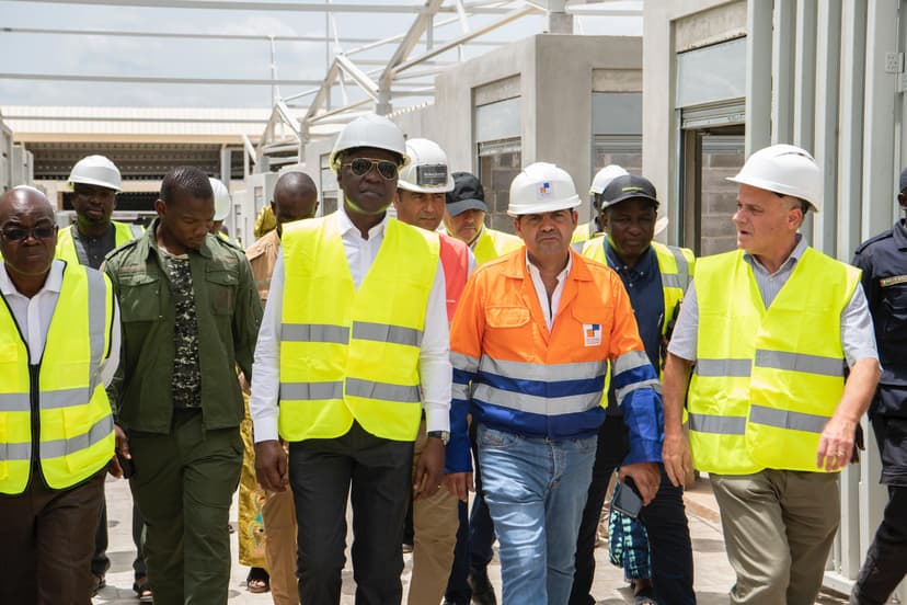 Côte d’Ivoire : l'ambassadeur de France visite les grands chantiers de « Bouaké nouveau »