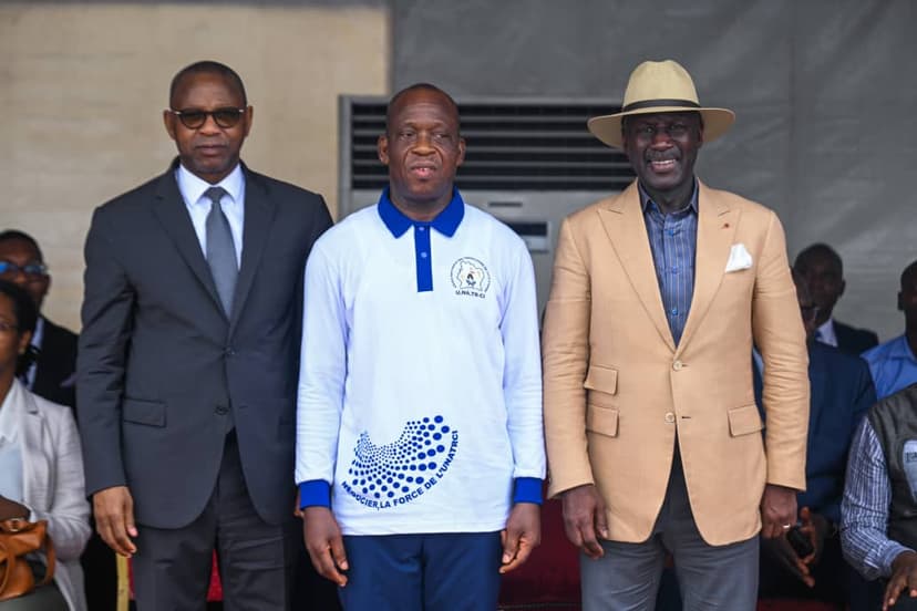 1er mai 2024 à Yopougon : Adama Bictogo encourage les travailleurs à devenir de futurs chefs d'entreprises