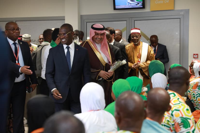 Hadj 2024 : les premiers pèlerins ivoiriens ont quitté la Côte d'Ivoire