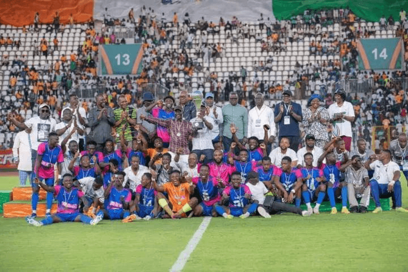 Côte d'Ivoire-Coupe Nationale (58è édition) : Le RCA désormais dans l'histoire et qualifié pour la Coupe de la Confédération