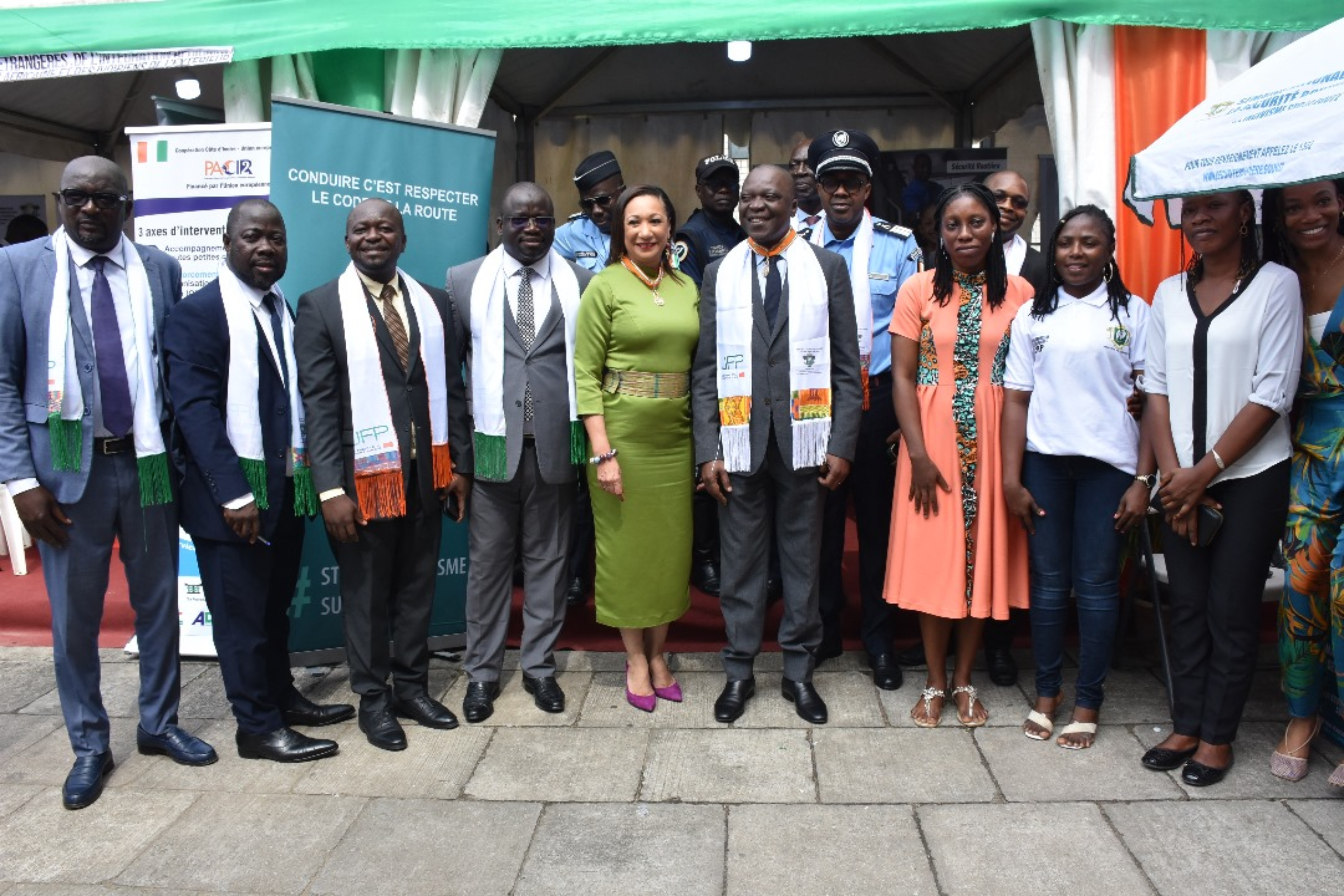 4è édition JFP en Côte d'Ivoire : Amadou Koné et plusieurs membres du gouvernement et présidents d’institutions décorés