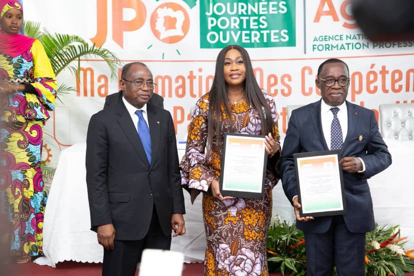 Journées portes ouvertes : Ce qui s’est passé à l’Agefop avec N'Guessan Koffi et Aka Aouélé