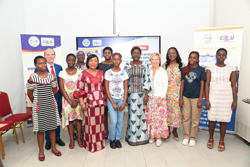 Vacances 2024 : les 12 meilleurs élèves de Côte d’Ivoire de 15 à 17 ans s'envolent pour Cap d’ail en France (Dominique Ouattara)