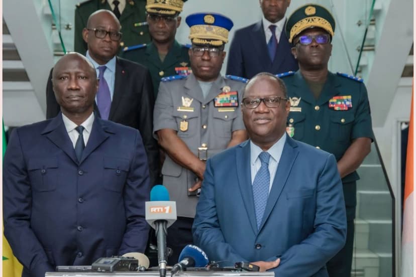 Coopération militaire, menaces dans la sous-région : Ce que la Côte d’Ivoire et le Sénégal ont décidé