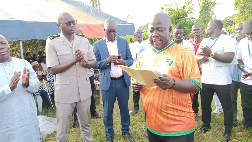 Coupe Dominique Ouattara : Albert FLINDE lance l'édition 2024 à Zouatta1