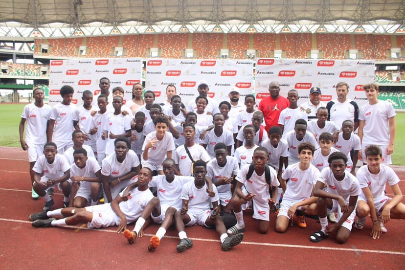 Football - Stage de formation : Le Real de Madrid s'engage pour le développement des jeunes talents locaux