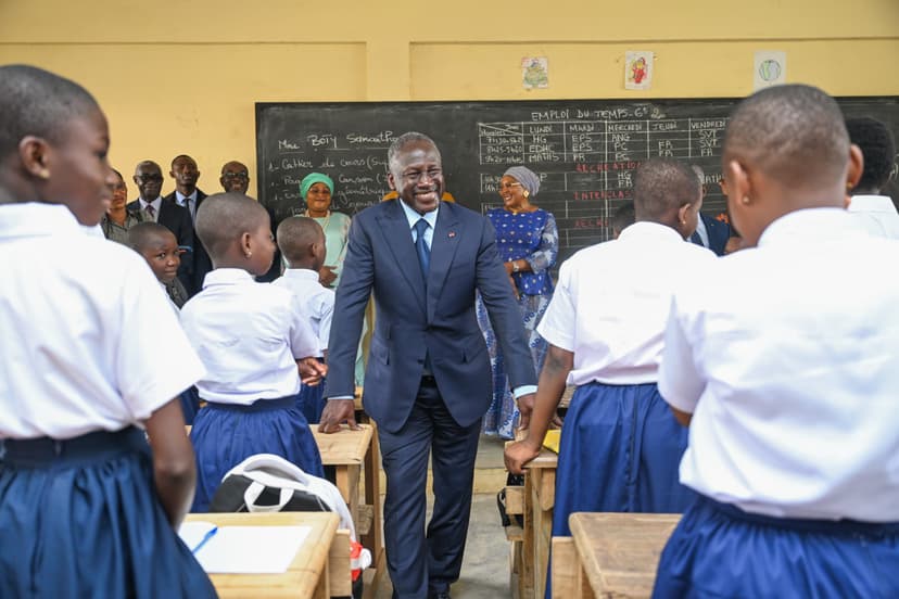 Rentrée scolaire à Yopougon : Adama Bictogo visite deux écoles