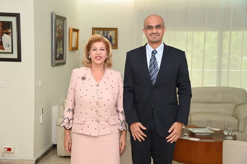 Lutte contre le Travail des Enfants : Madame Dominique Ouattara échange avec le DG de Nestlé Côte d'Ivoire