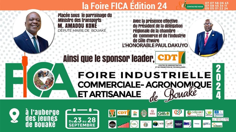 Fica Bouaké : un millier de visiteurs attendu par jour