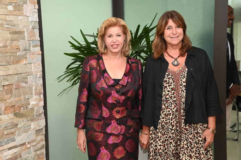 Après sa rencontre avec Mme Dominique Ouattara : « C’était un désir pour moi de rencontrer cette femme formidable », (Michèle Rubirola, 1ère Adjointe au Maire de Marseille)