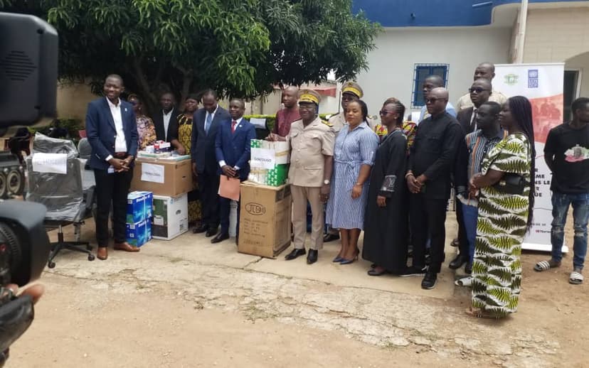 Comités de veille et de suivi des régions Nord du pays : Le PNUD offre du matériel pour la cohésion sociale