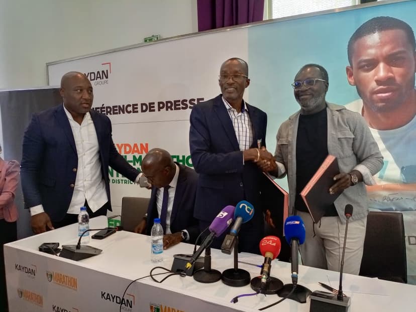 Athlétisme : Kaydan Groupe sponsor officiel du Semi-Marathon International du District Autonome d'Abidjan