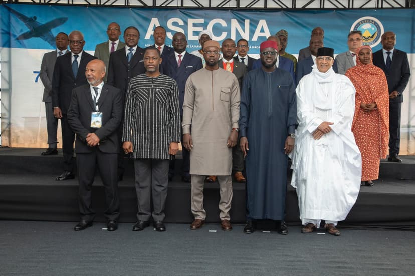 74è réunion du comité des ministres de l’ASECNA : Prosper Zo’o Minto’o élu DG en présence d’Amadou Koné