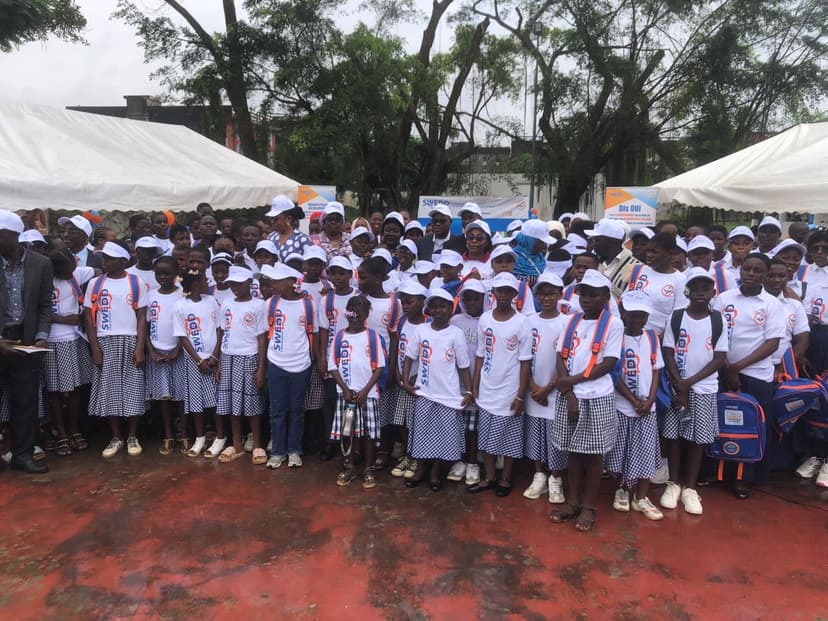 Projet SWEDD Côte d’Ivoire : Les meilleures élèves filles d’Abobo sensibilisées sur les grossesses en milieu scolaire