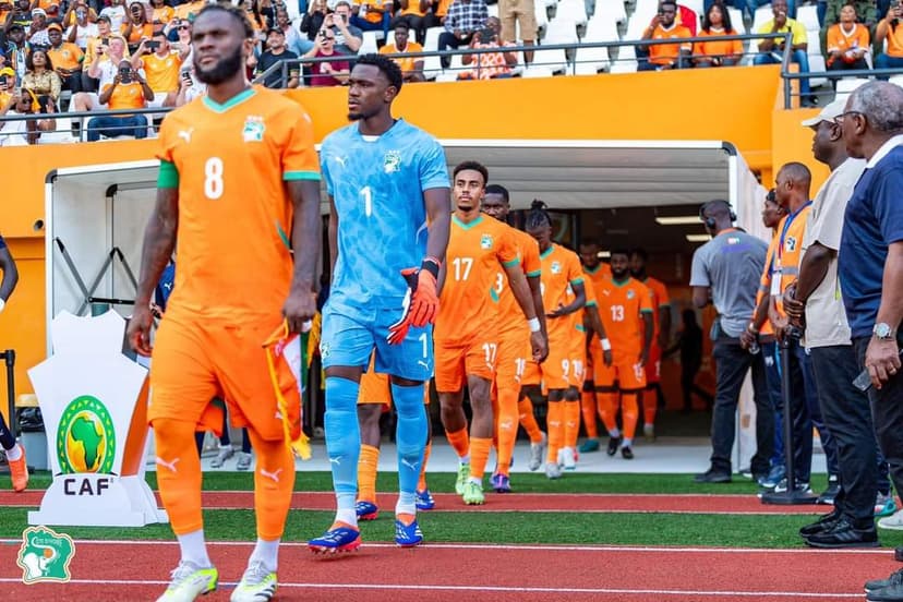 Éliminatoires CAN 2025 : La Côte d'Ivoire bat le Tchad et termine en beauté