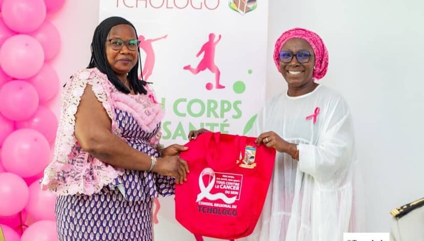 "Défi Octobre Rose" à Ferkessédougou : mobilisation contre le cancer du sein et du col de l'utérus