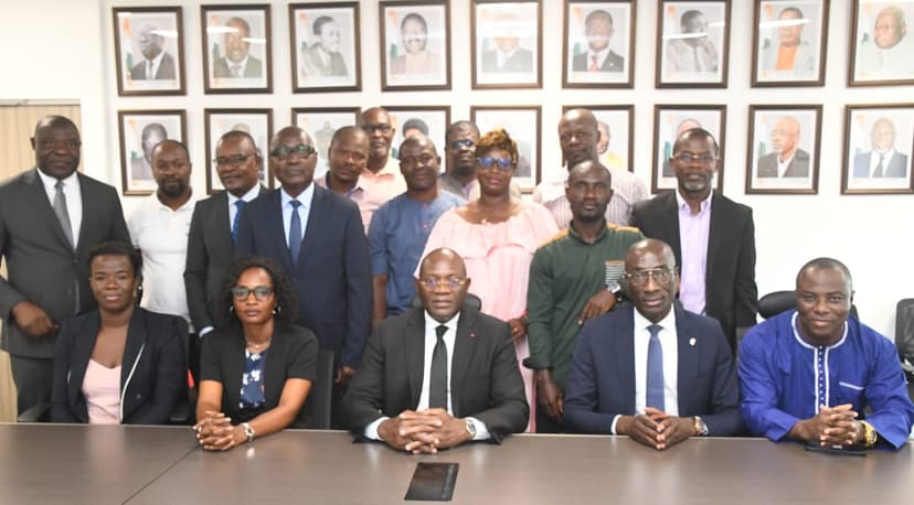 Grands-Ponts : Adjé Silas Metch appelle à la cohésion, face à l'amicale des professionnels des métiers des sports