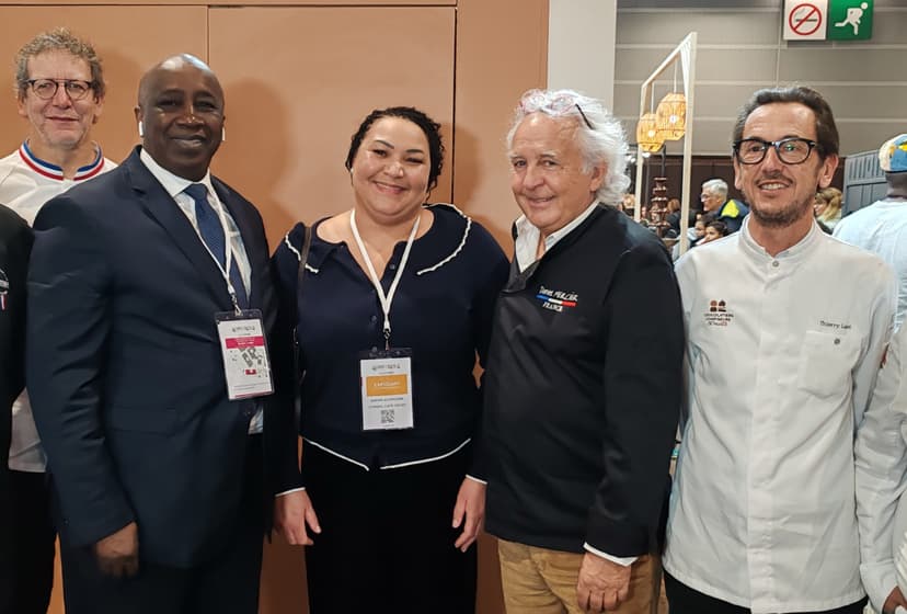29ème édition du salon du chocolat de Paris : Aly Touré reçoit les chocolatiers français