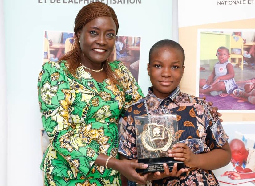 Prix national d'Excellence 2024 de l'Éducation nationale : Mariatou KONÉ encourage les lauréats