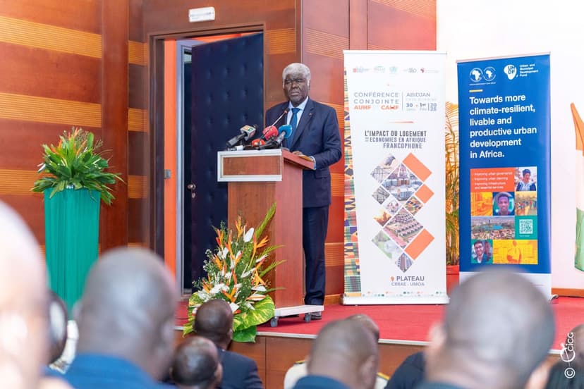 Promotion du logement en Afrique francophone : Beugré MAMBÉ ouvre une conférence à Abidjan