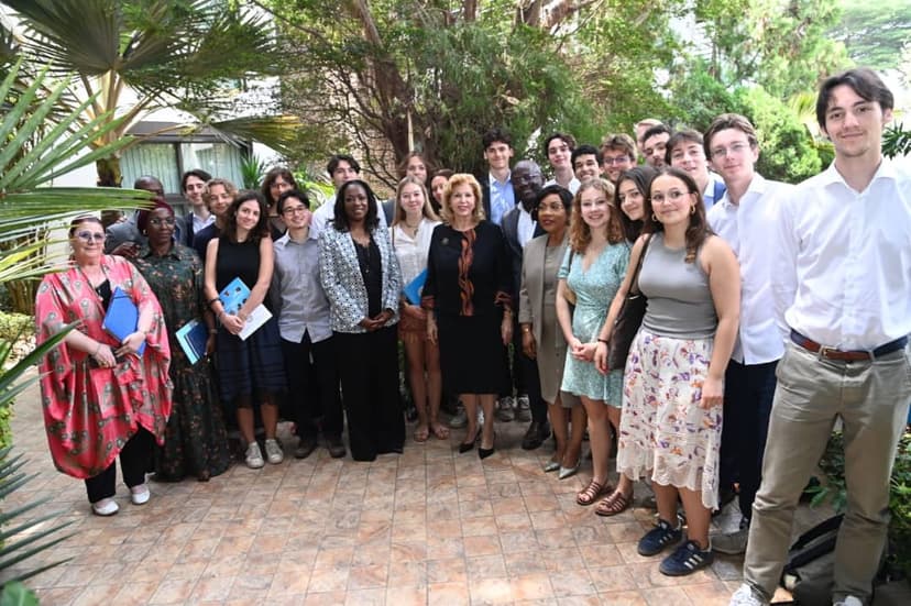 Des étudiants de HEC Paris découvrent l’engagement social et humanitaire de la Première Dame de Côte d’Ivoire