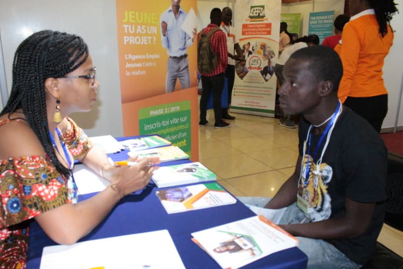 Foire nationale de l’emploi et du recrutement : faciliter l’accès à l’emploi aux jeunes en Côte d’Ivoire