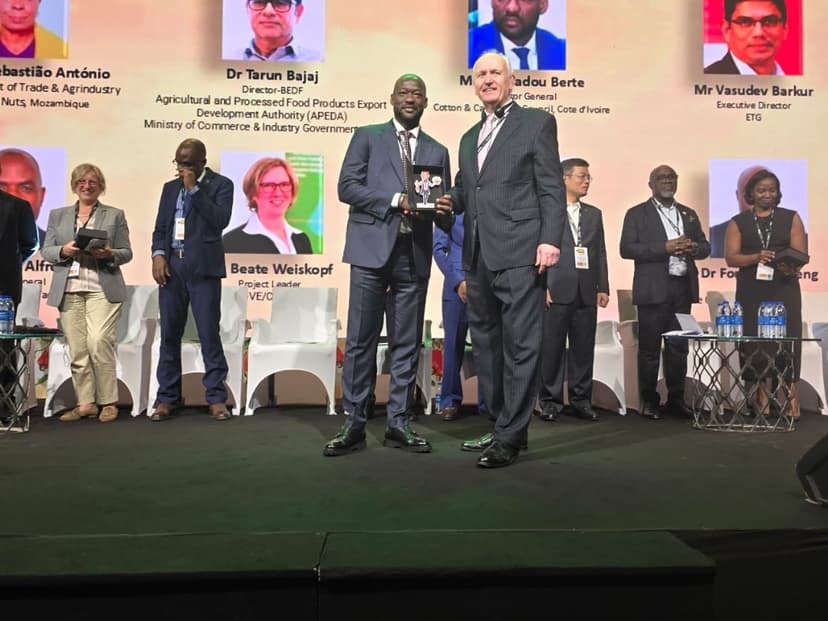 World Cashew Conference 2025 : Mamadou BERTÉ porte la voix de l’anacarde ivoirienne à Dubaï